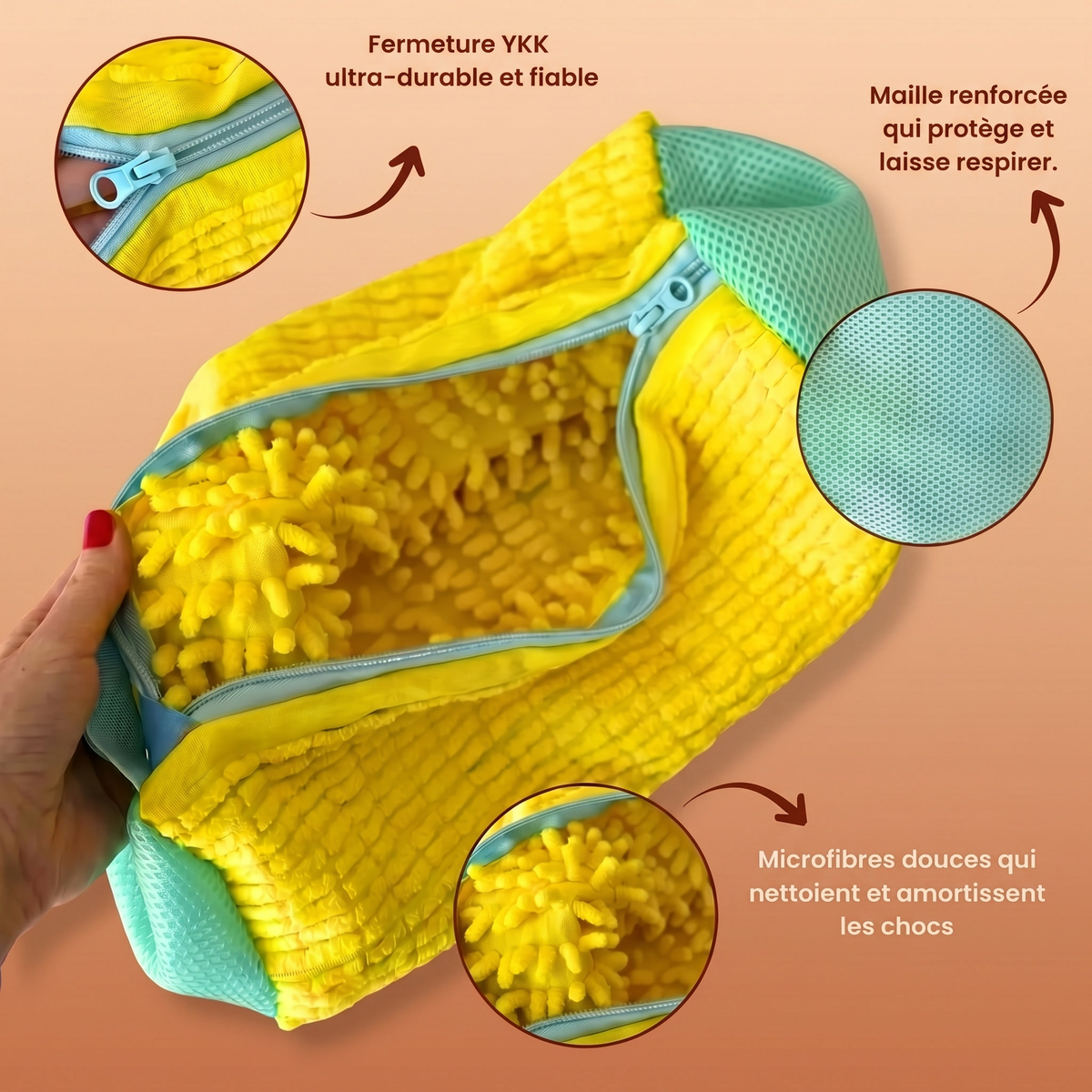 Rincéo - Sac de Lavage pour Chaussures